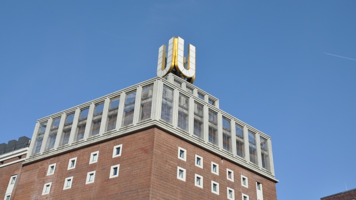 Auf diesem Bild sehen Sie das Dortmunder U.