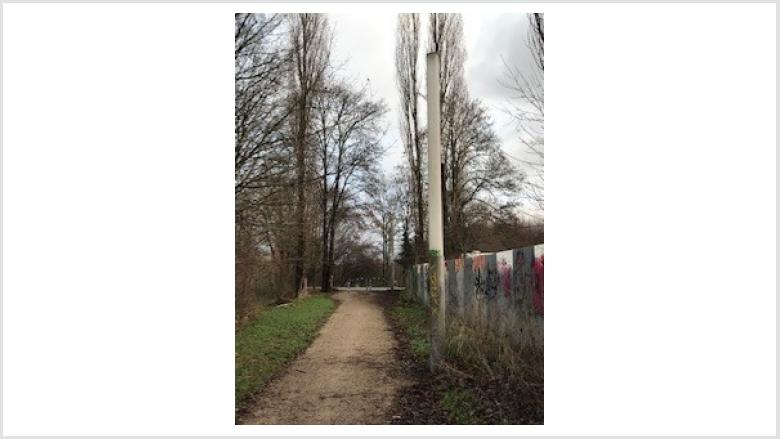 Beleuchtung entlang des Emscherweges Beleuchtung entlang des Emscherweges